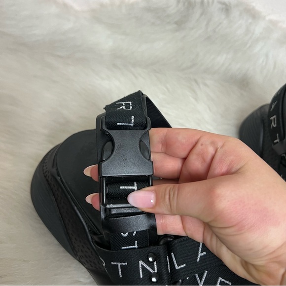 Stella McCartney Eclypse Platform Sport Logo Strappy Sandals - Picture 9 of 16